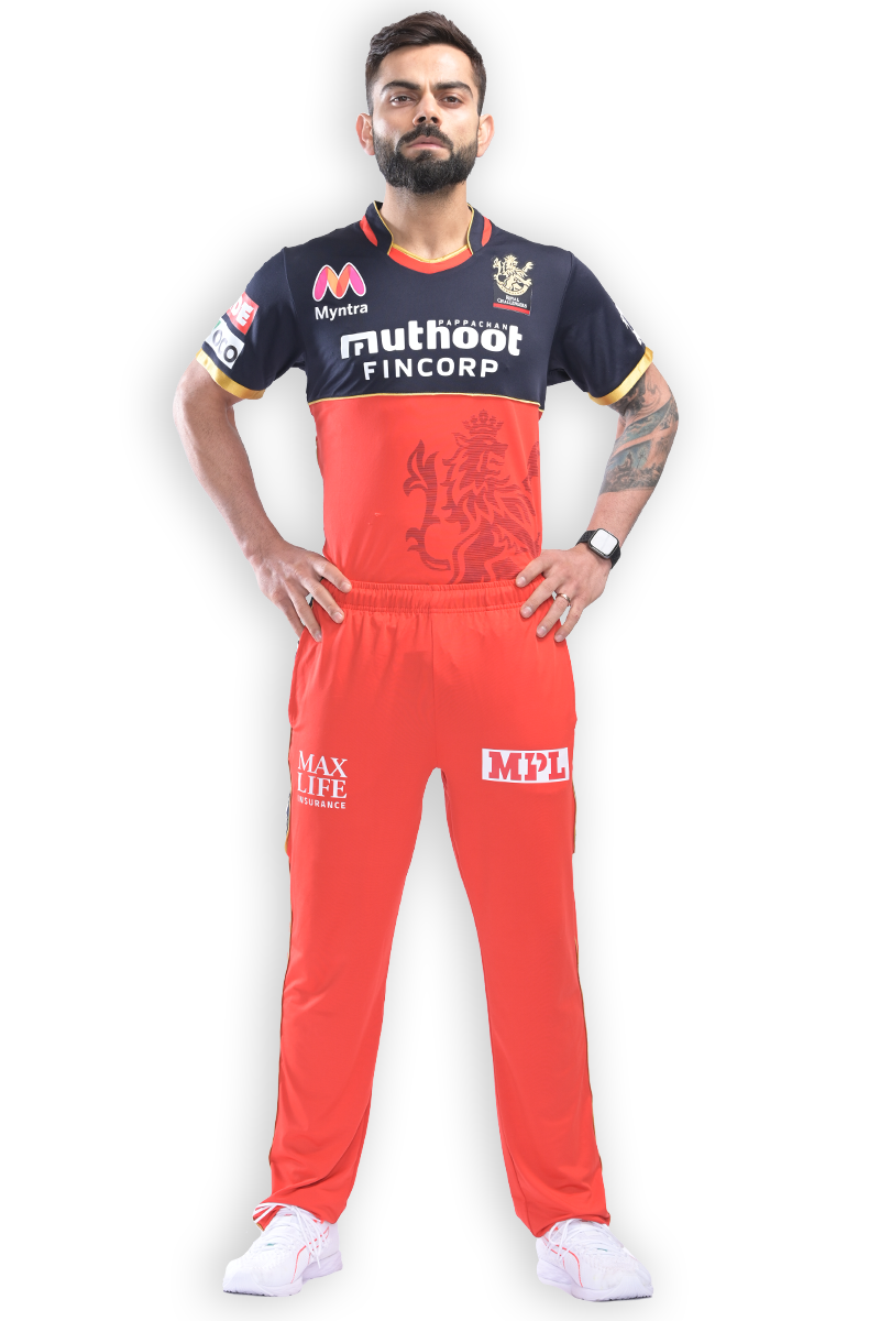 virat kohli with rcb jersey