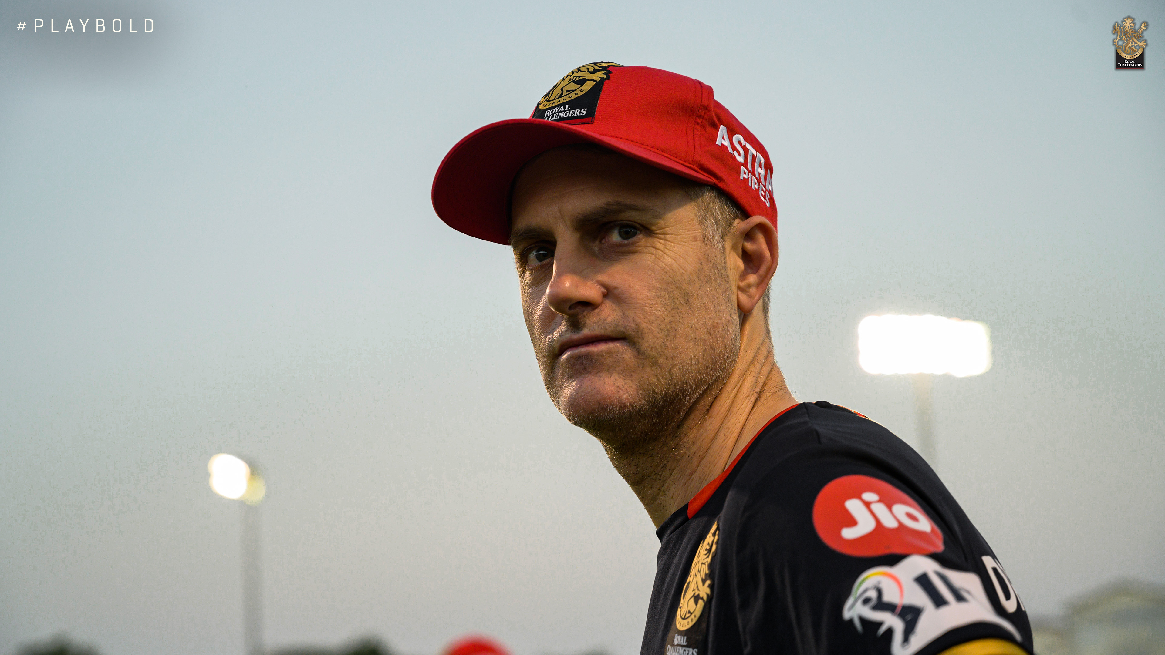 Head Coach Simon Katich RCB Practice 2020