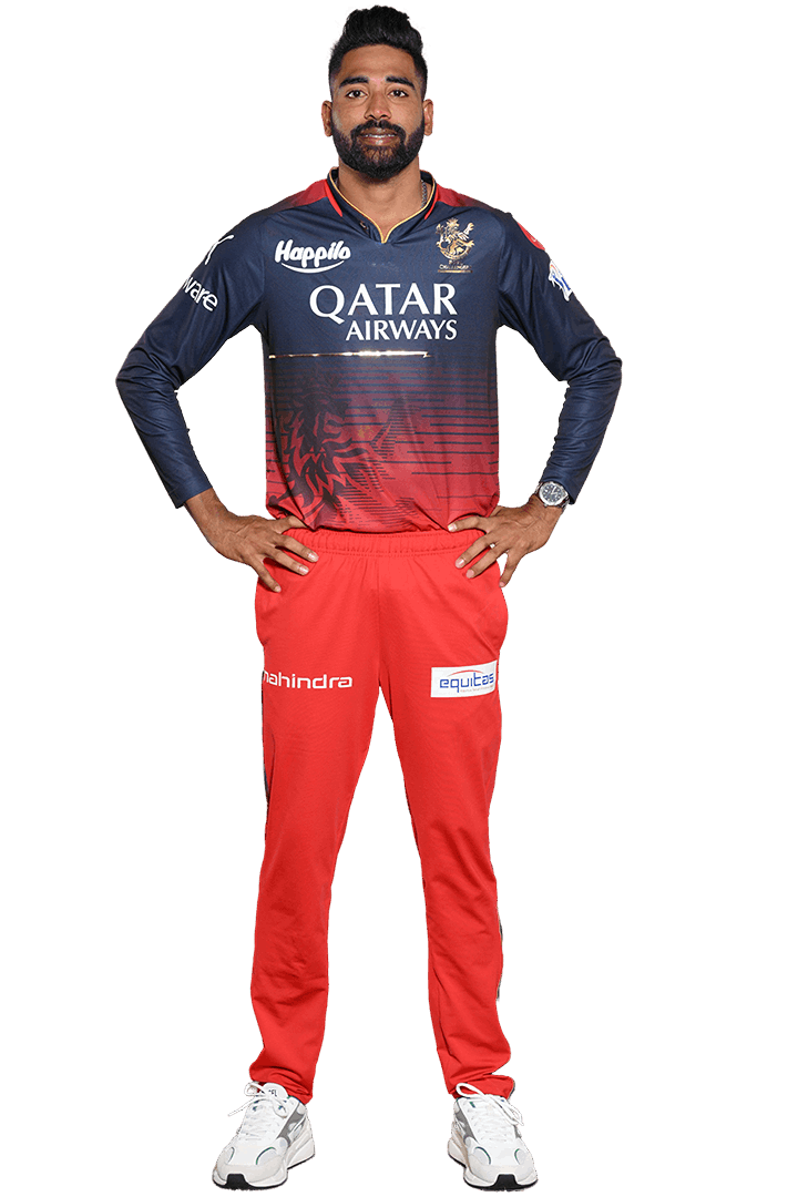 MOHAMMED SIRAJ rcb MOHAMMED SIRAJ rcb