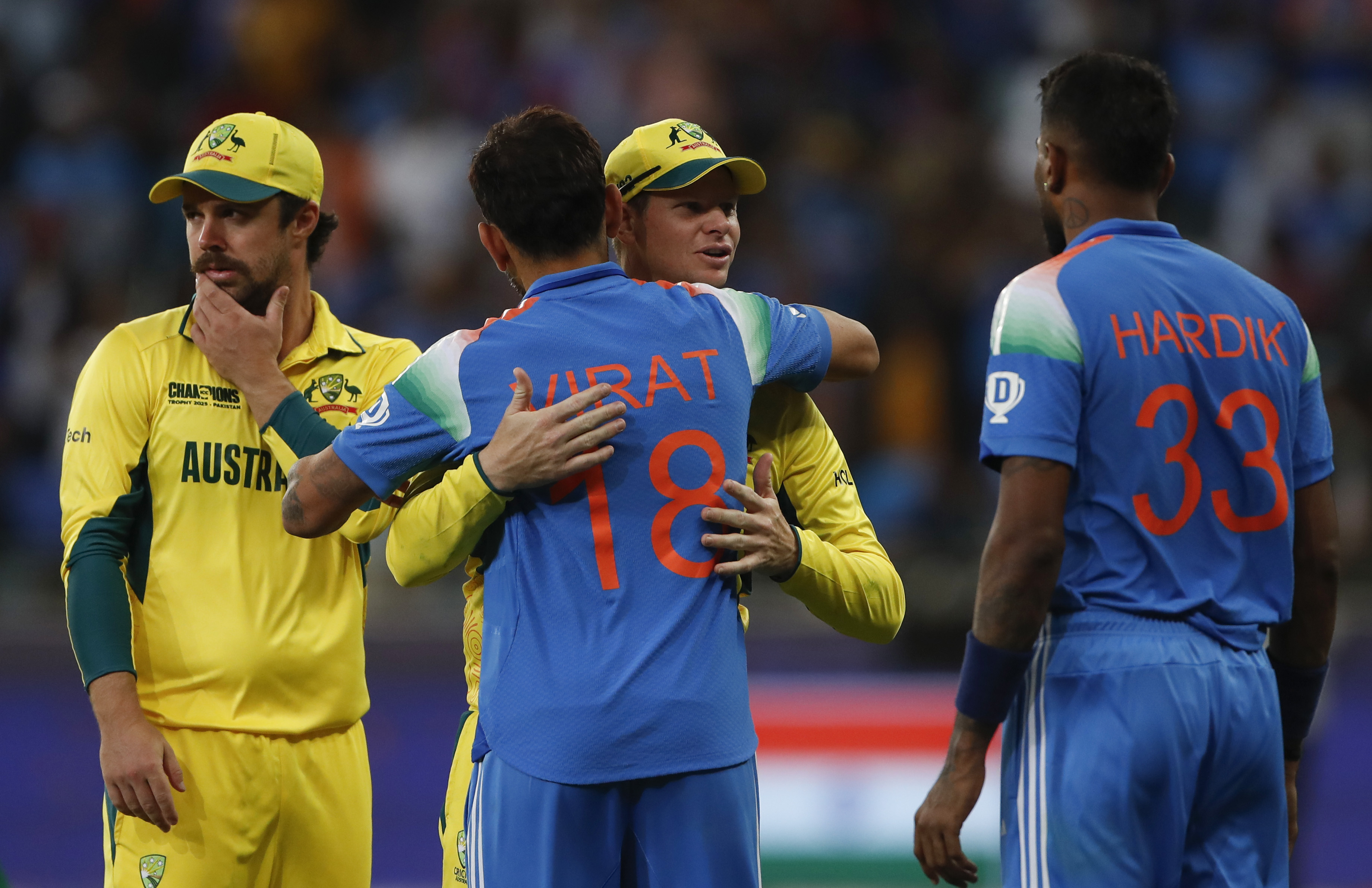 India won by 4 wickets.