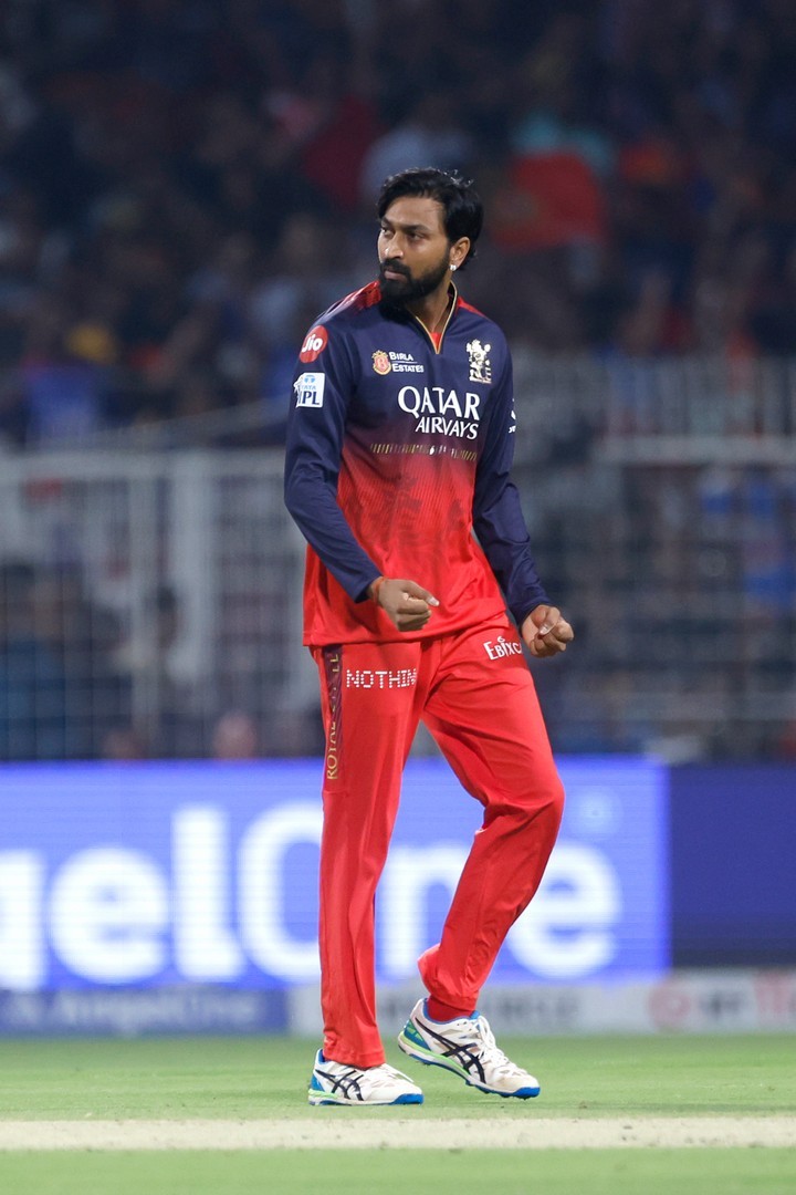 RCB won by 7 wickets.