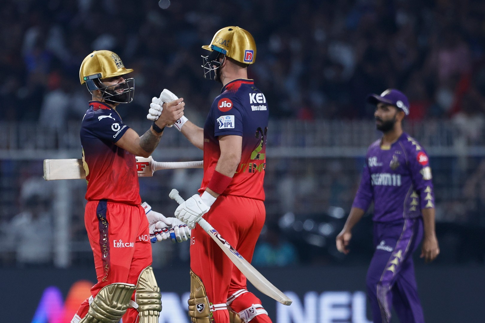 RCB won by 7 wickets.