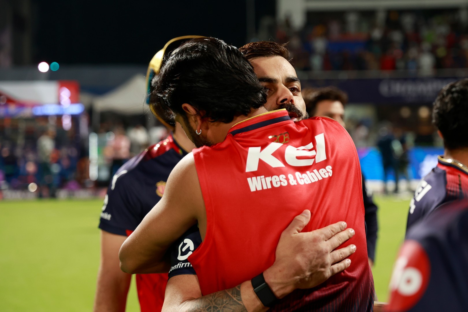 RCB won by 7 wickets.