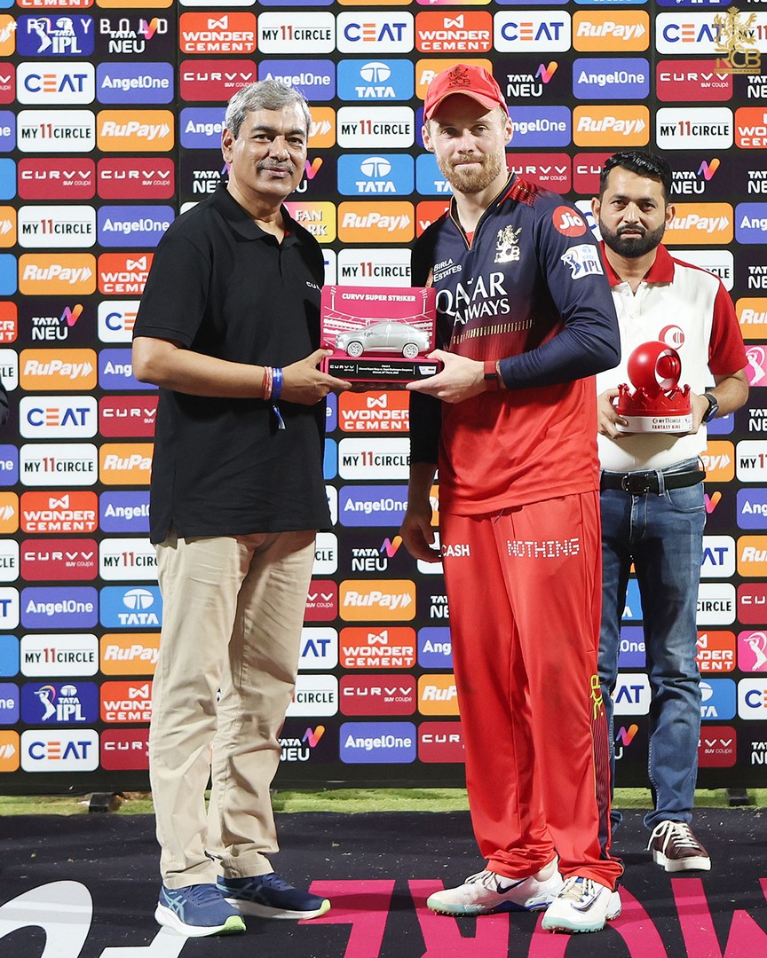 RCB won the match by 50 runs