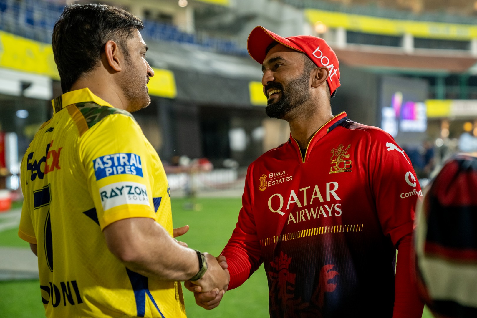 RCB won the match by 50 runs