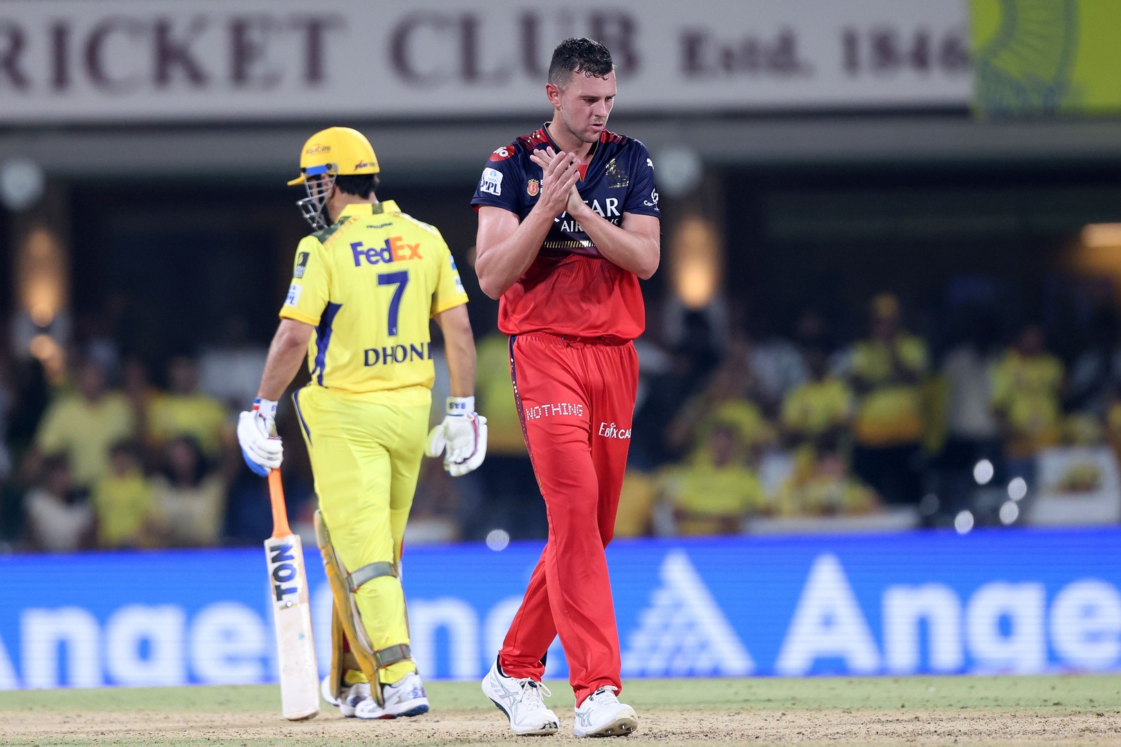 RCB won the match by 50 runs