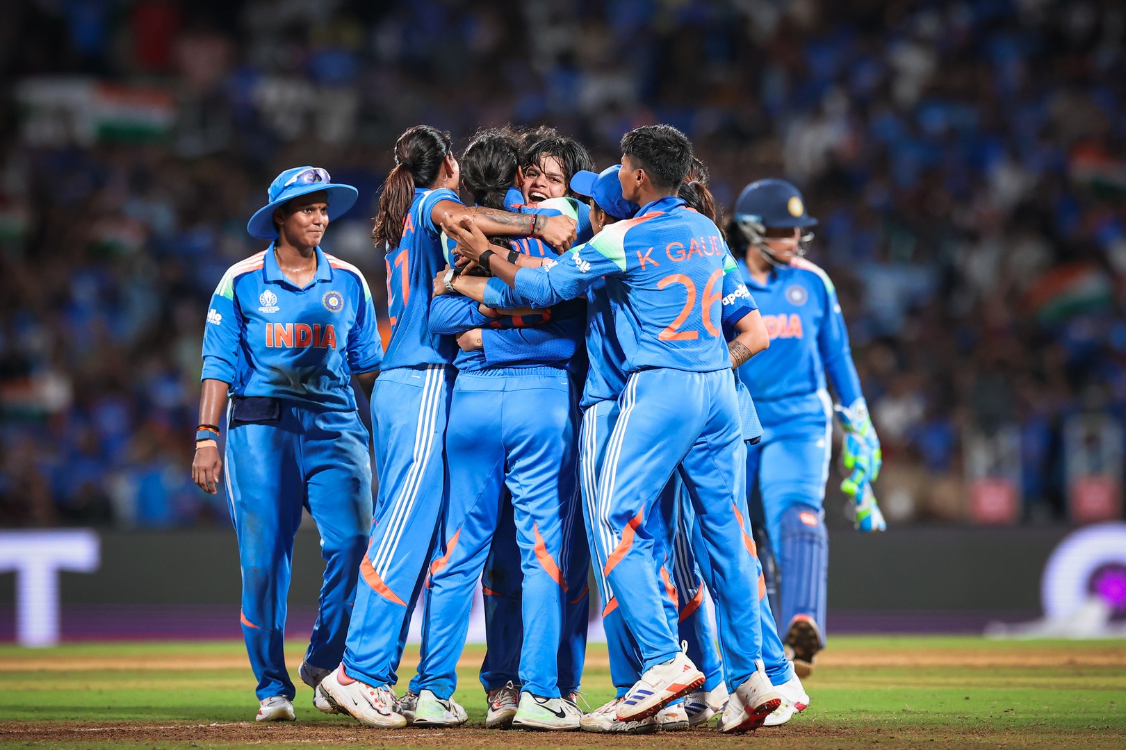 India won by 52 runs