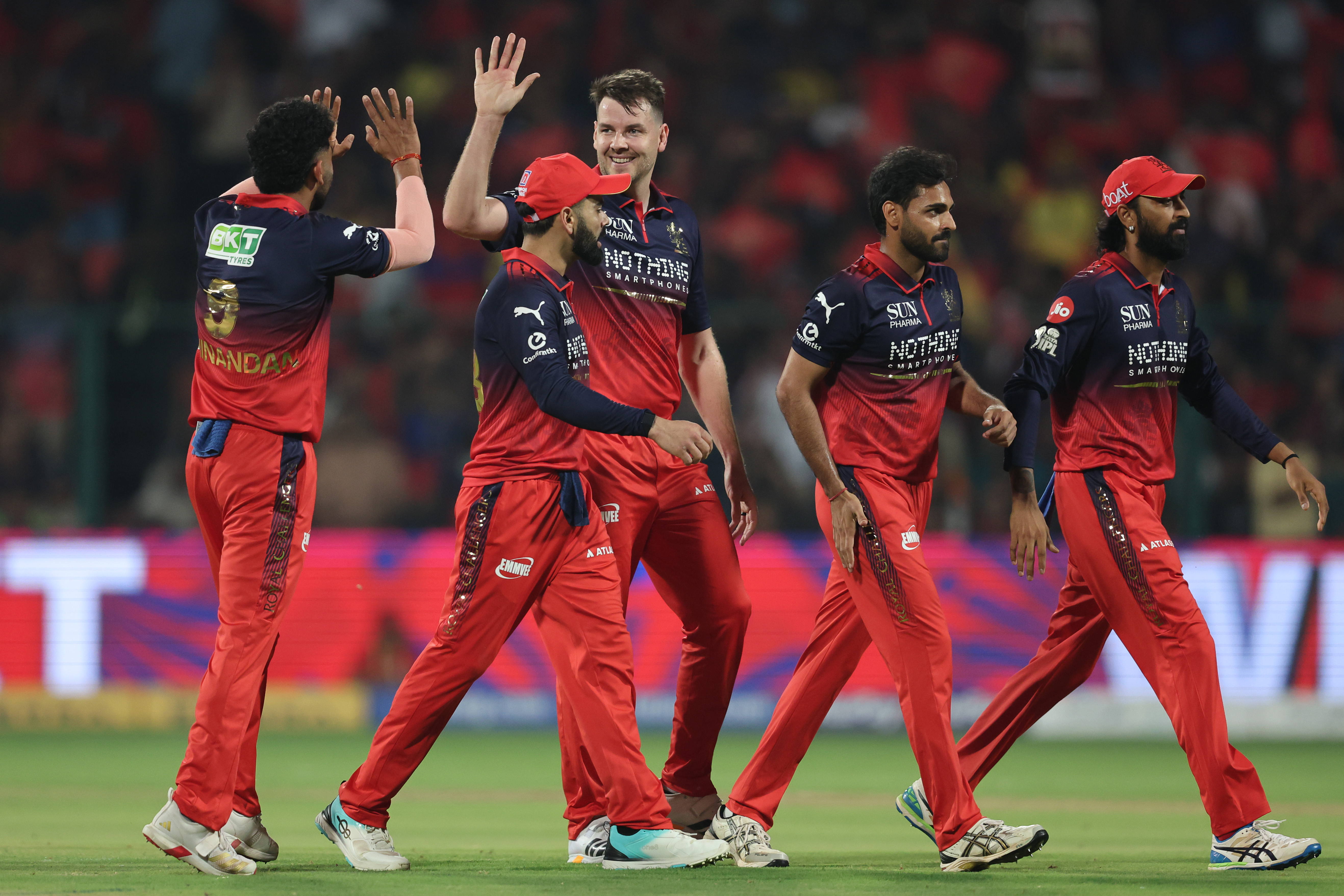 RCB won by 43 runs