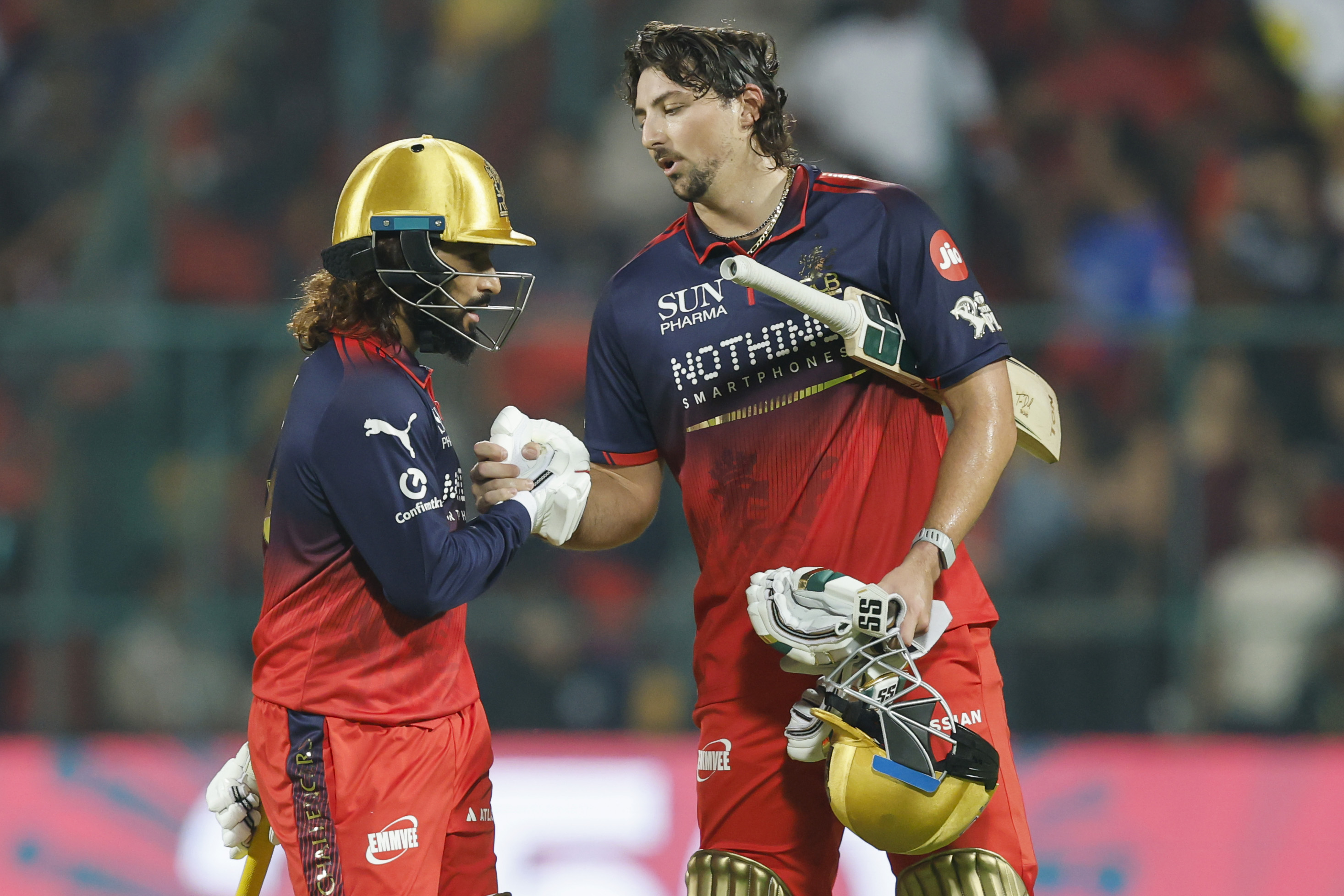 RCB won by 43 runs