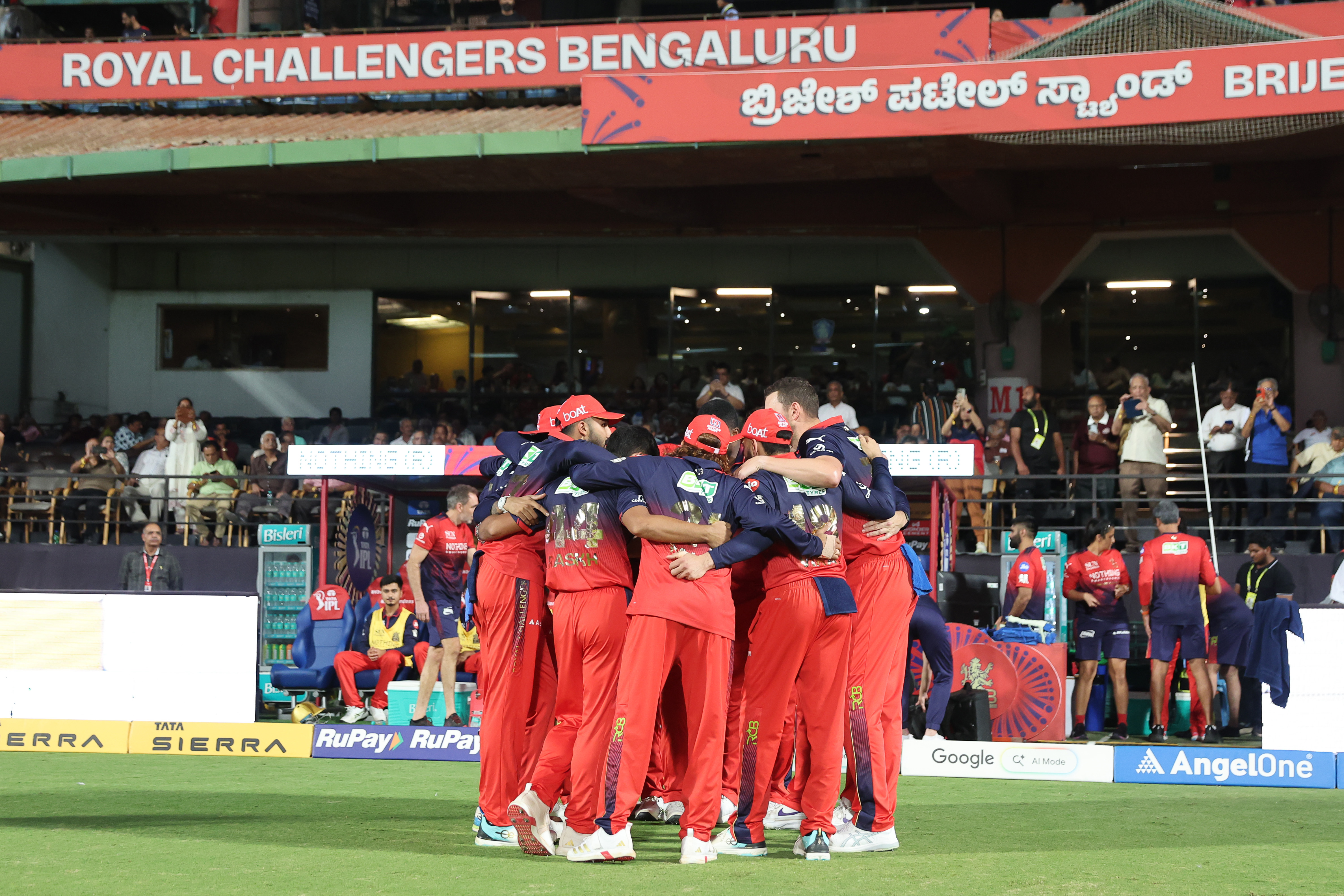 RCB won by 5 wickets
