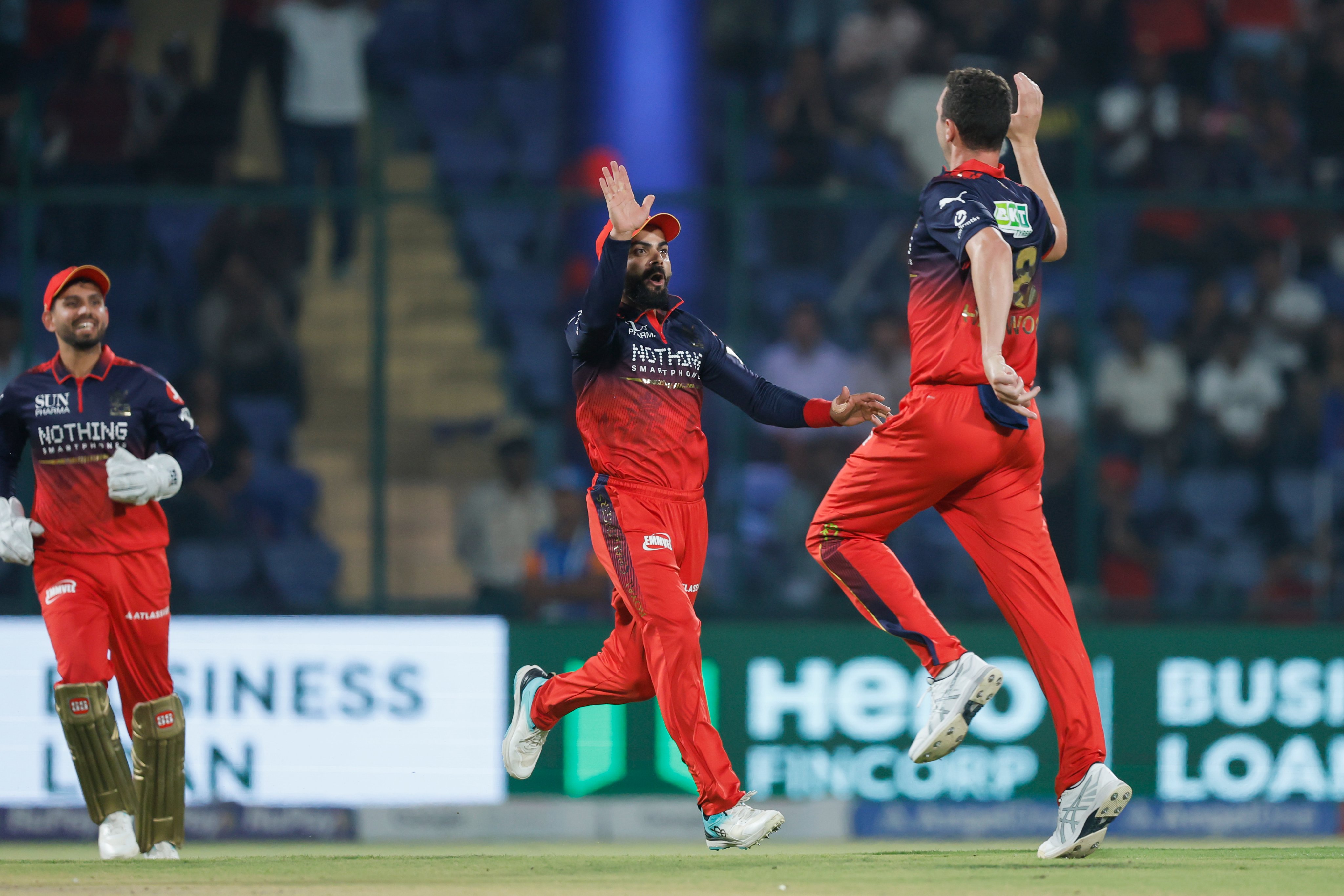 RCB won by 9 wickets