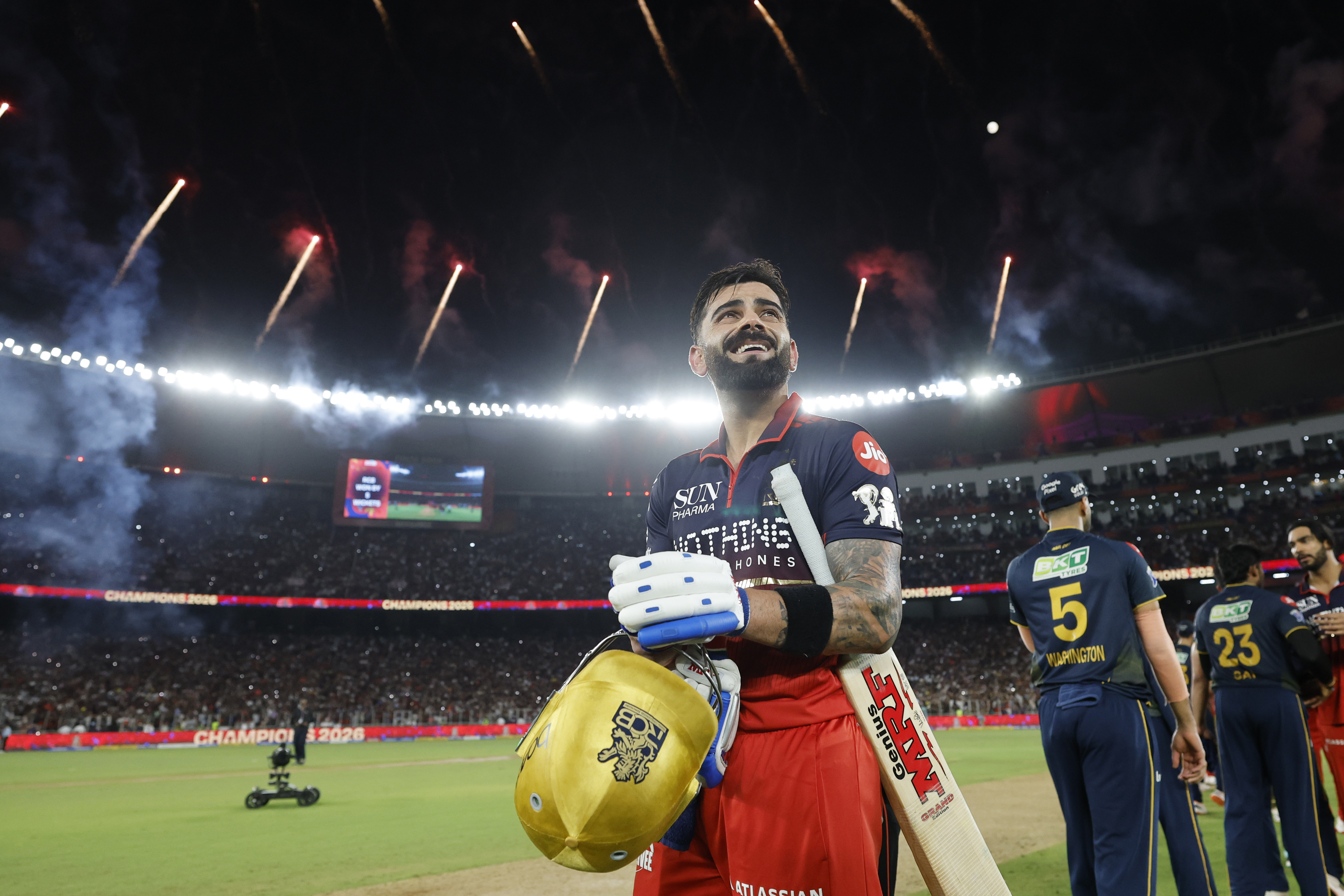 RCB won by 5 wickets