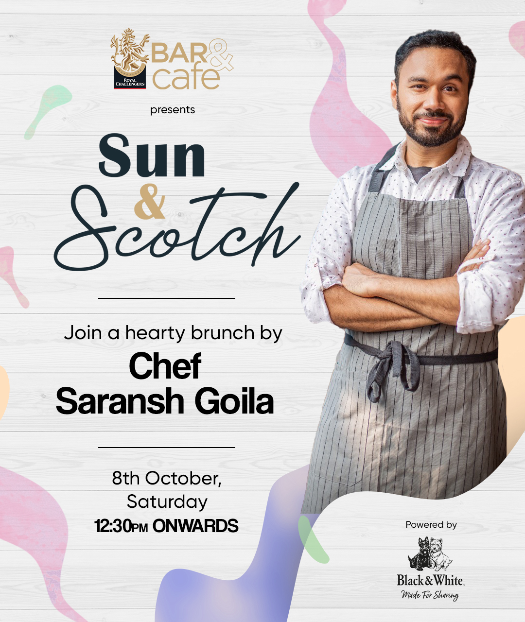 Chef_Post.jpg Chef Saransh Goila launch the brunch with the theme