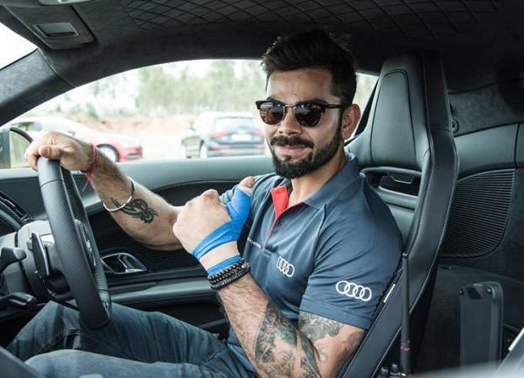 A look at India cricket captain Virat Kohli's cars