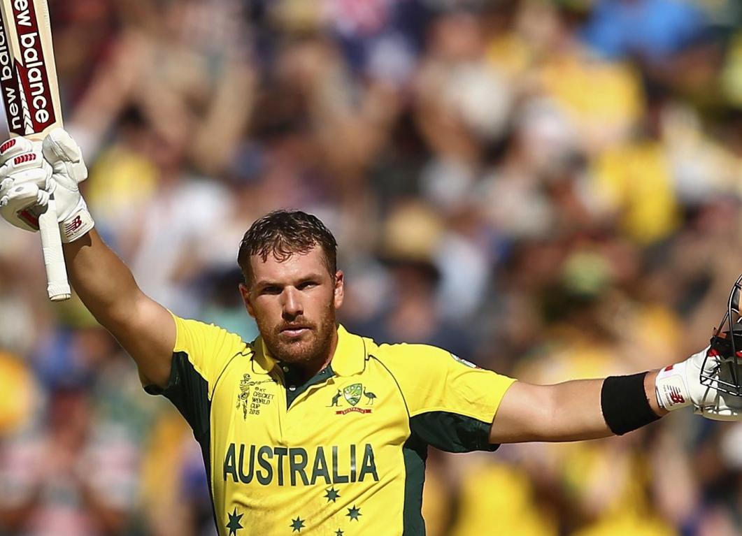Skipper leading the charge Aaron Finch