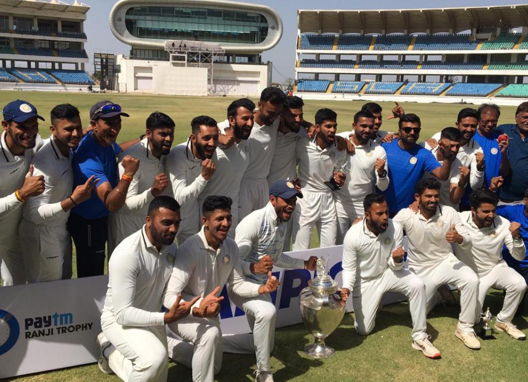  Saurashtra win maiden Ranji Trophy against Bengal 