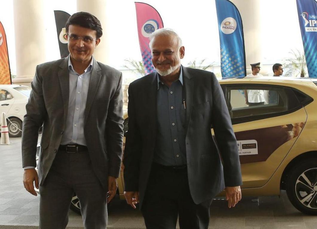 IPL Governing Council Meeting - BCCI President Sourav Ganguly and IPL Chairman Brijesh Patel