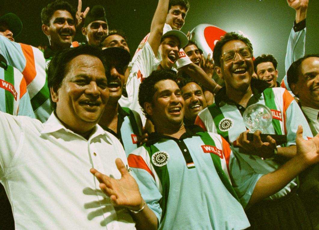 Sachin Tendulkar joined Vinod Kambli in the list of Indian cricketers with a century on birthday