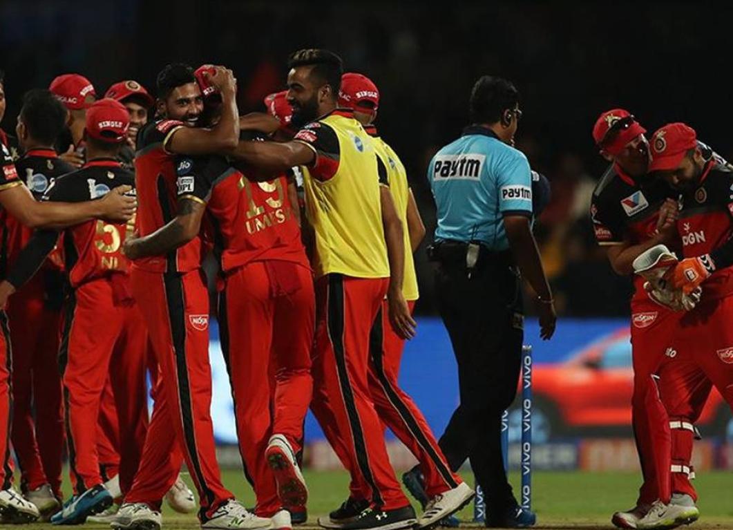 Royal Challengers Bangalore beat CSK by 1 run in a thriller at the Chinnaswamy on this day in 2019. Royal Challengers Bangalore beat CSK by 1 run in a thriller at the Chinnaswamy on this day in 2019.