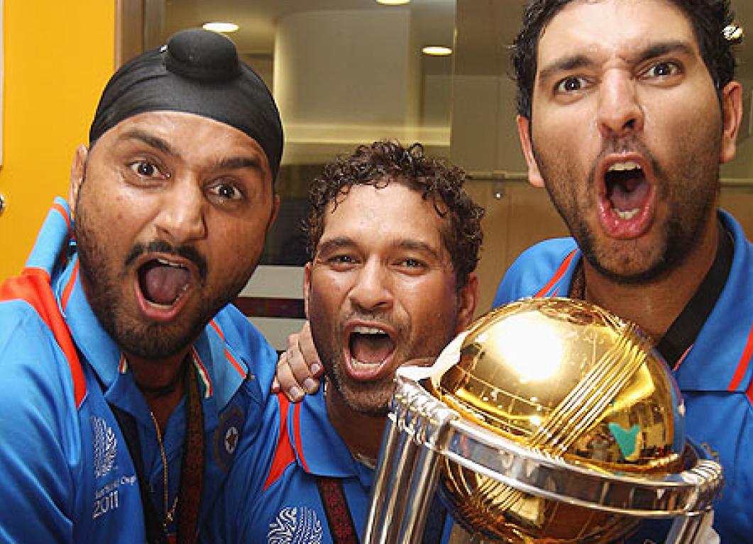 Sachin Tendulkar danced after India won the 2011 World Cup, reveals Harbhajan Singh Sachin Tendulkar danced after India won the 2011 World Cup, reveals Harbhajan Singh