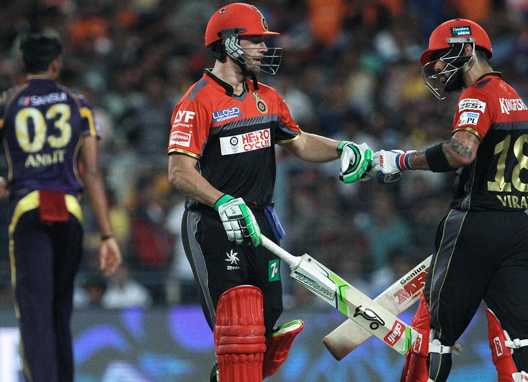 Virat Kohli and AB de Villiers ace the chase as RCB beat KKR