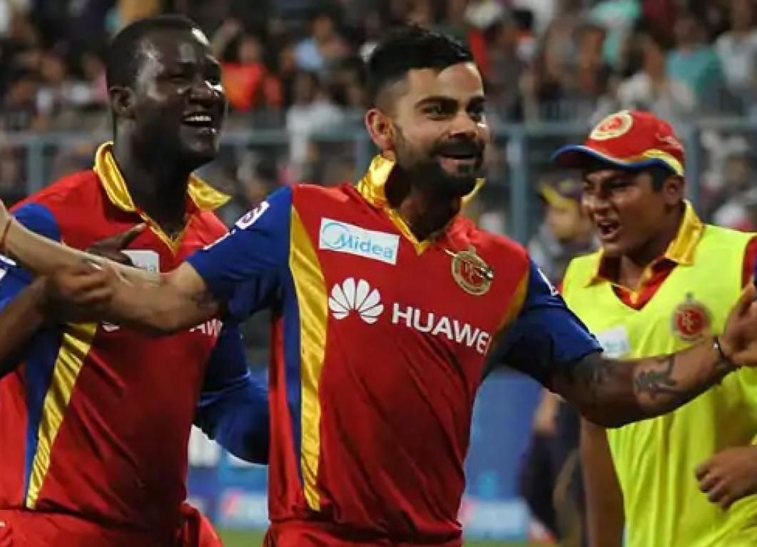 Royal Challengers Bangalore edged out Kolkata Knight Riders in a rain-curtailed game. Royal Challengers Bangalore edged out Kolkata Knight Riders in a rain-curtailed game.