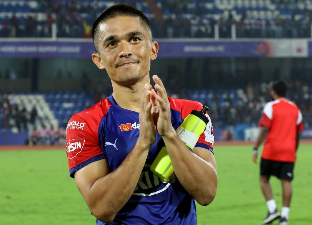 Indian football captain Sunil Chhetri says that he is only ...