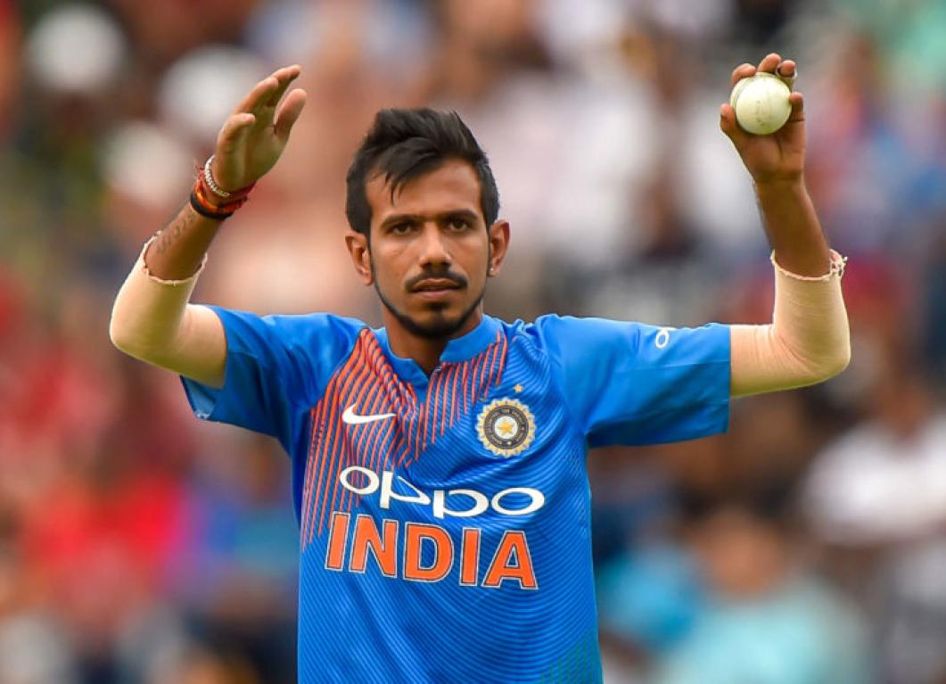 India and RCB spinner, Yuzvendra Chahal gets some words of advice from Mushtaq Ahmed. India and RCB spinner, Yuzvendra Chahal gets some words of advice from Mushtaq Ahmed.