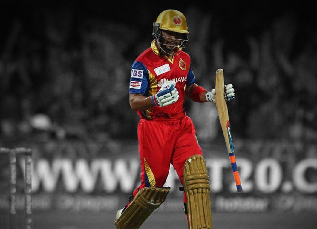 Mandeep Singh Mandeep Singh's heroics saw RCB pull off a thriller against KKR in 2015