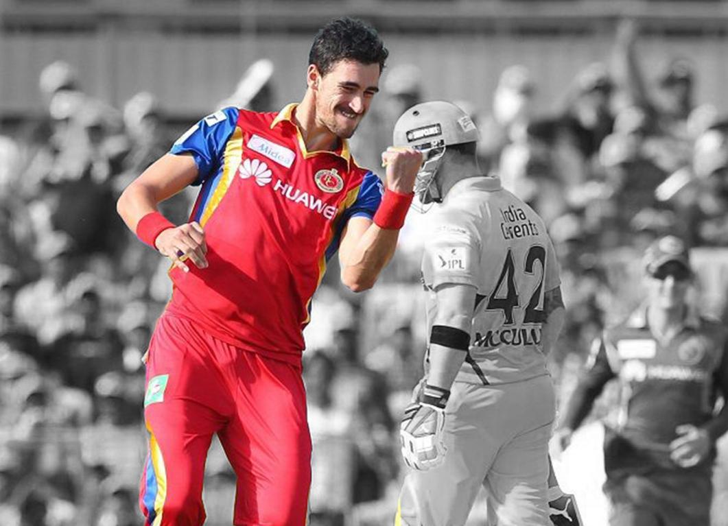 When Mitchell Starc's yorker left Dwayne Smith stunned