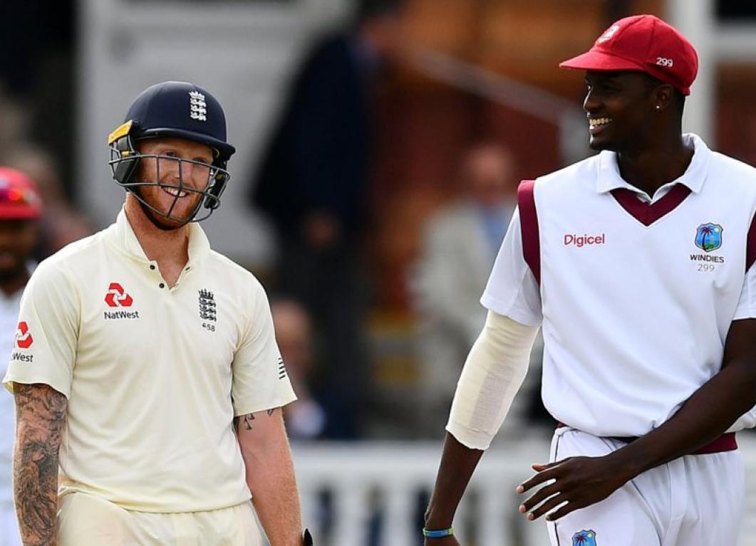 Ben Stokes and Jason Holder England will take on West Indies in the 1st Test at the Rose Bowl Stadium.