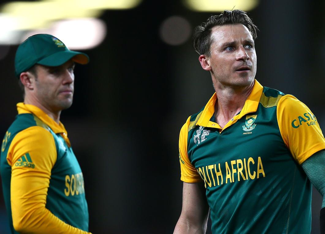 Three South African cricketers AB de Villiers, Chris Morris, and Dale Steyn arrive in Dubai to join RCB squad