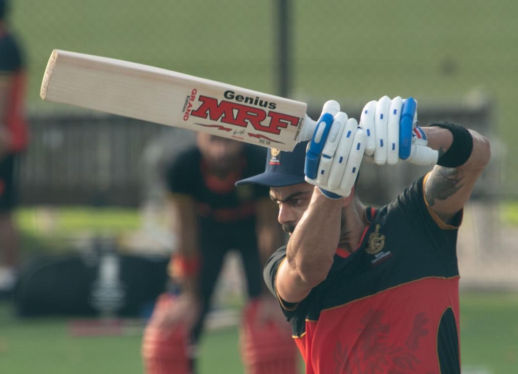 Virat Kohli Virat Kohli, AB de Villiers hit nets after completing mandatory quarantine in UAE