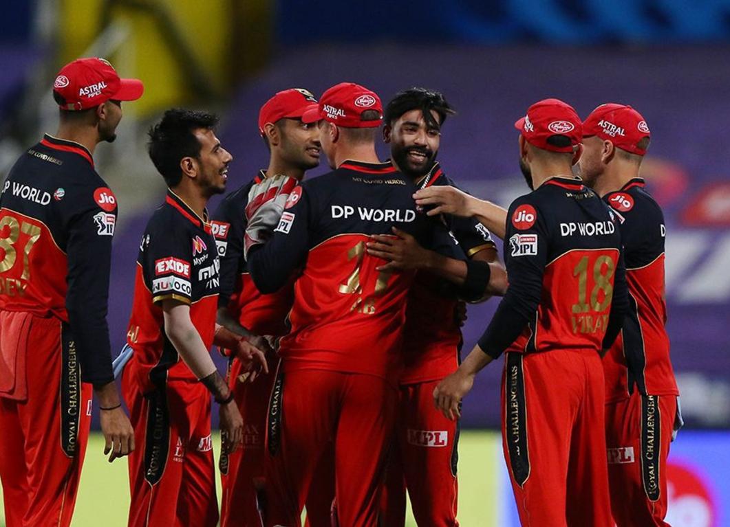 RCB win against KKR Siraj stars as RCB demolish KKR