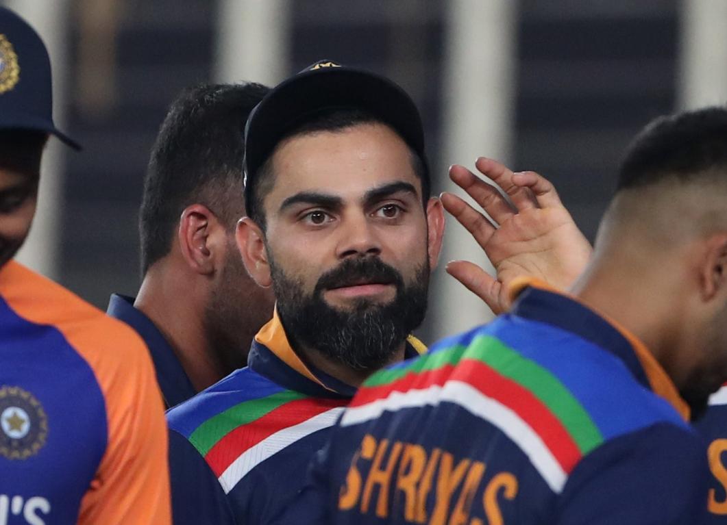 After Kohli went out, Rohit Sharma took the reins of captaincy for the final few overs