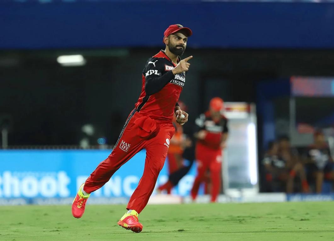 India and RCB Captain Virat Kohli team’s brilliant efforts in the win against KKR in IPL 2021.