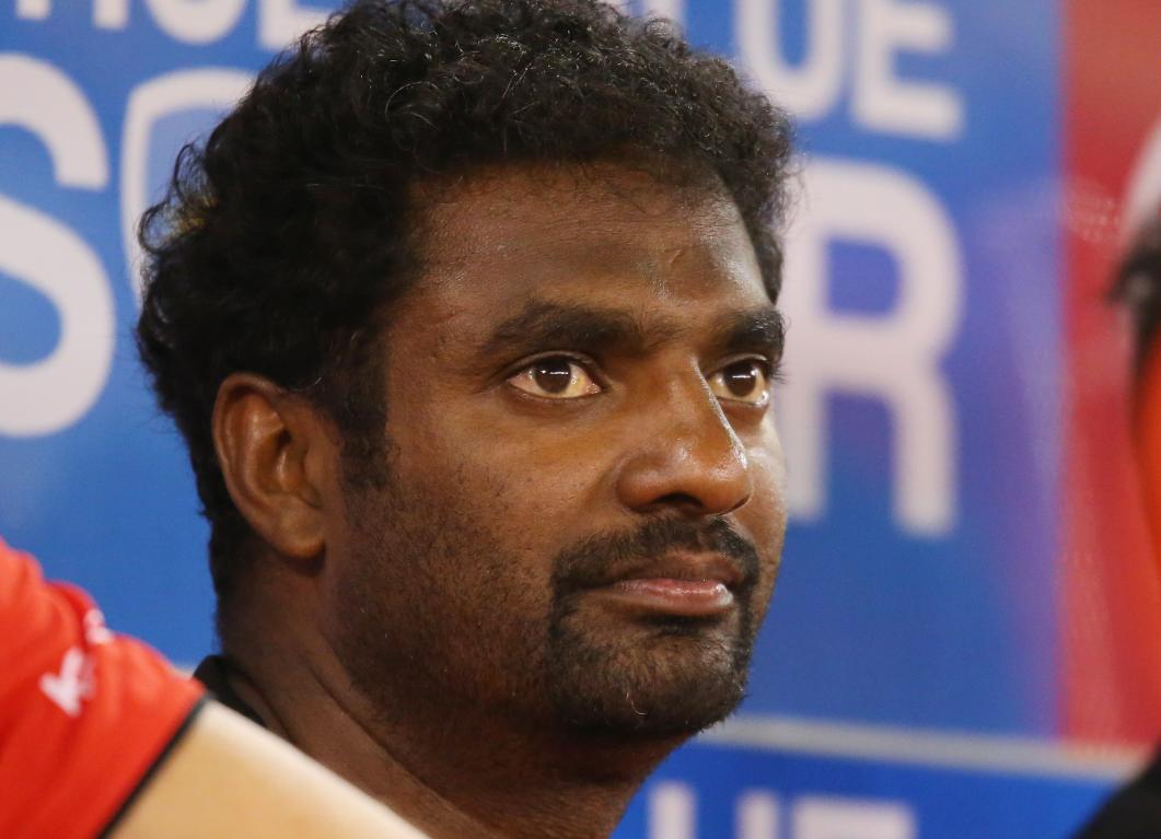 Muralitharan reacts to Sri Lanka coach Mickey Arthur’s animated outburst during the 2nd ODI against India Muralitharan reacts to Sri Lanka coach Mickey Arthur’s animated outburst during the 2nd ODI against India