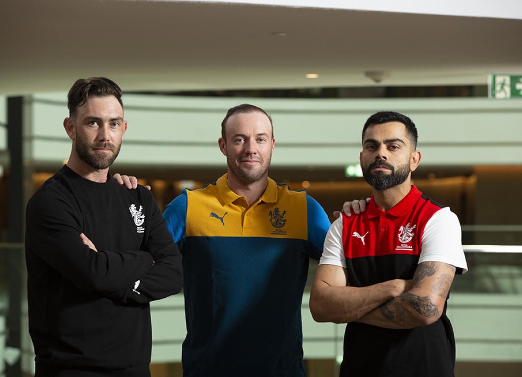 I was extremely fortunate to have two of the greats of the game in my team: Glenn Maxwell on Virat Kohli and AB de Villiers I was extremely fortunate to have two of the greats of the game in my team: Glenn Maxwell on Virat Kohli and AB de Villiers