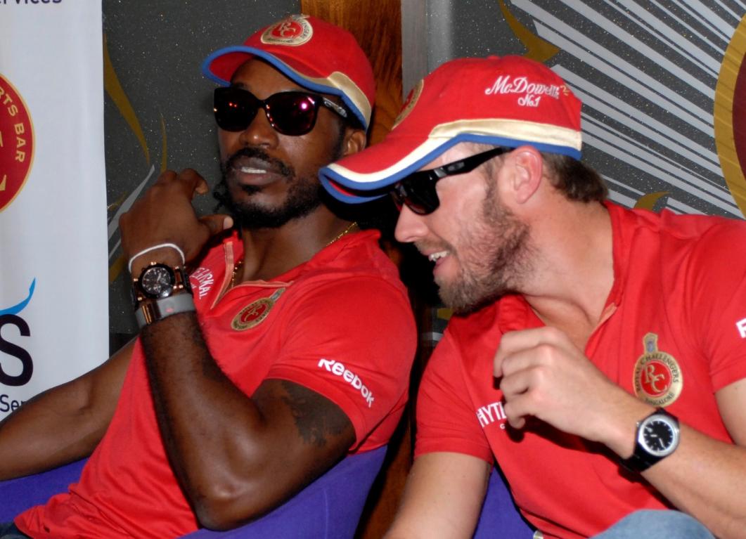 AB de Villiers and Chris Gayle inducted into the RCB Hall of Fame AB de Villiers and Chris Gayle inducted into the RCB Hall of Fame