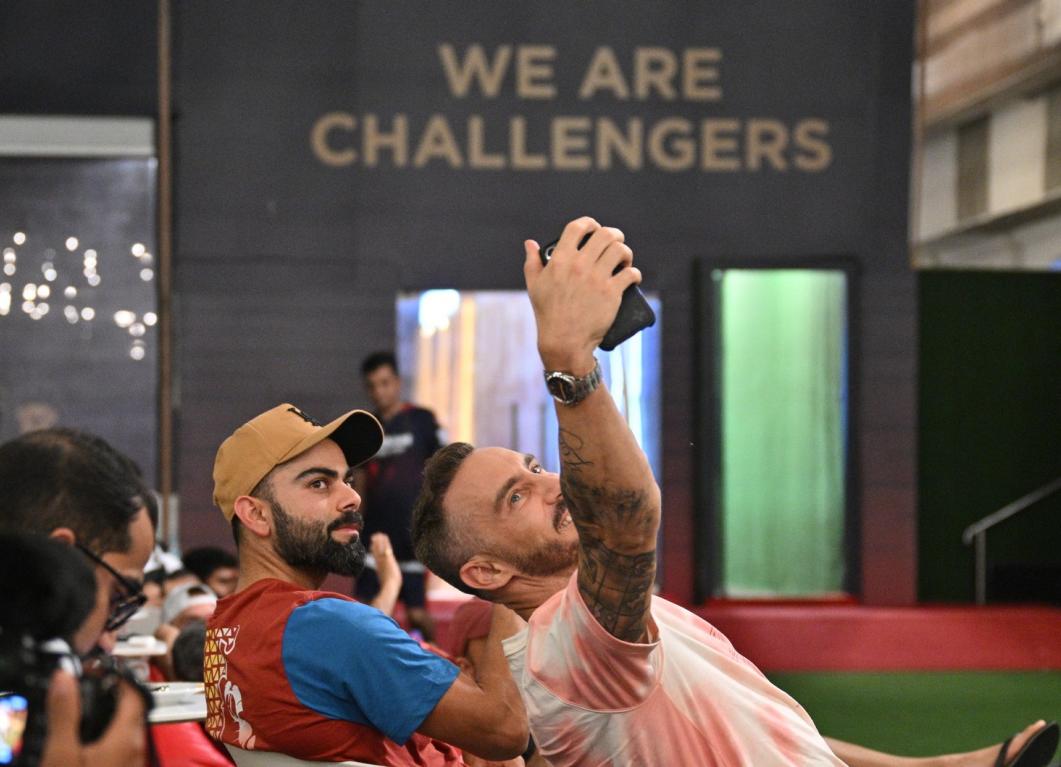 What's also stood out for me is the backing from Virat: Faf du Plessis What's also stood out for me is the backing from Virat: Faf du Plessis