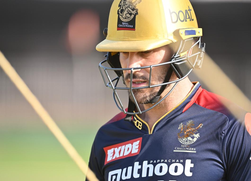 IPL 2023: Candid Du Plessis says RCB didn't deserve to be in play