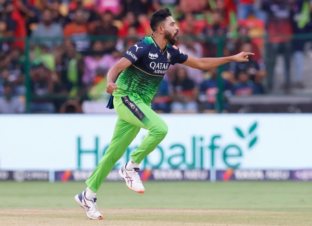 I'm very happy with the responsibility of leading the attack: Mohammed Siraj after RCB’s win against RR I'm very happy with the responsibility of leading the attack: Mohammed Siraj after RCB’s win against RR