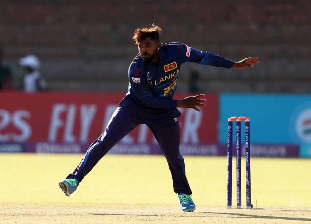Watch: All of Wanindu Hasaranga’s wickets from his 6-fer vs UAE in the ICC World Cup 2023 Qualifiers Watch: All of Wanindu Hasaranga’s wickets from his 6-fer vs UAE in the ICC World Cup 2023 Qualifiers