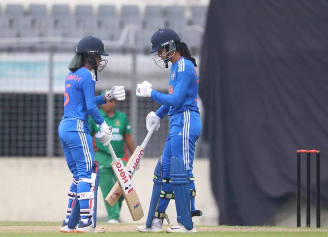 India-W pull off a heist to register a thrilling 8-run win over Bangladesh-W in 2nd T20I