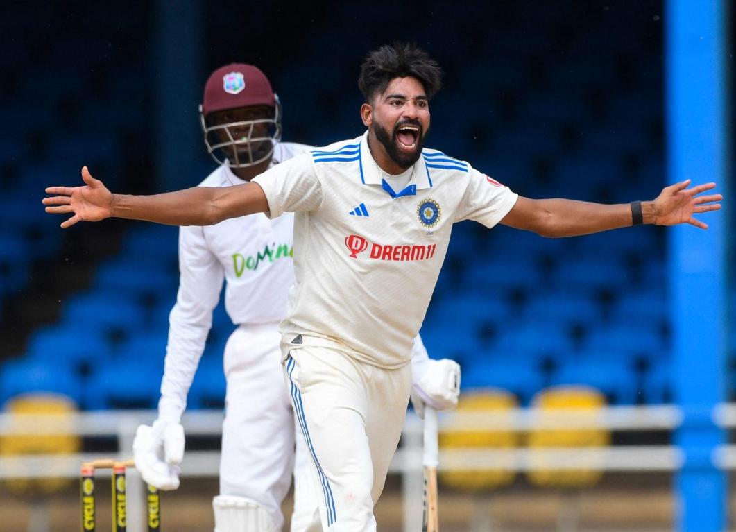 I enjoy when the responsibility has been put on my shoulders - Mohammed Siraj on his terrific five-wicket haul vs West Indies I enjoy when the responsibility has been put on my shoulders - Mohammed Siraj on his terrific five-wicket haul vs West Indies