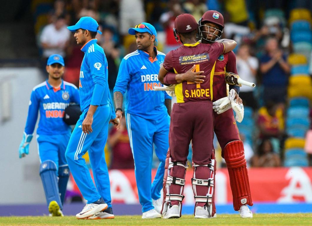 Spirited West Indies restore parity in the ODI series as India fall short with the bat