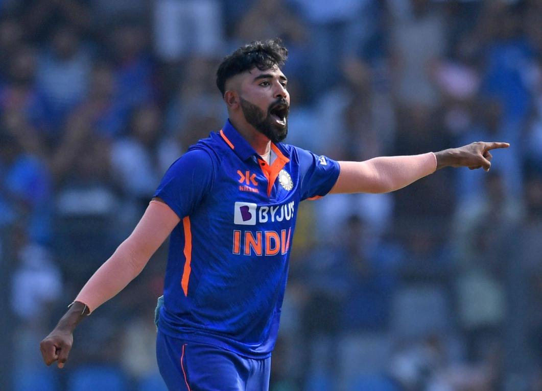 Mohammed Siraj released from India’s ODI squad due to injury Mohammed Siraj released from India’s ODI squad due to injury