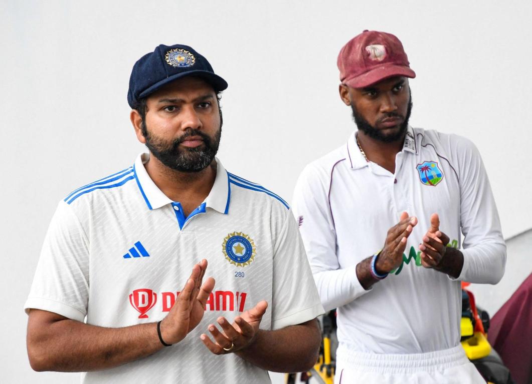 Rain plays spoilsport on final day of the second Test as India secure series 1-0 Rain plays spoilsport on final day of the second Test as India secure series 1-0