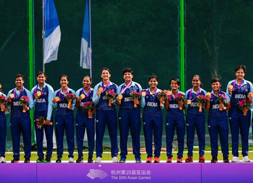 Indian women’s cricket team clinches historic gold medal at Asian Games Indian women’s cricket team clinches historic gold medal at Asian Games