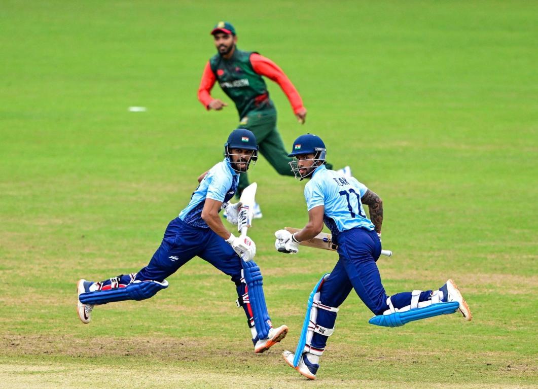 India decimate Bangladesh to storm into Asian Games cricket final